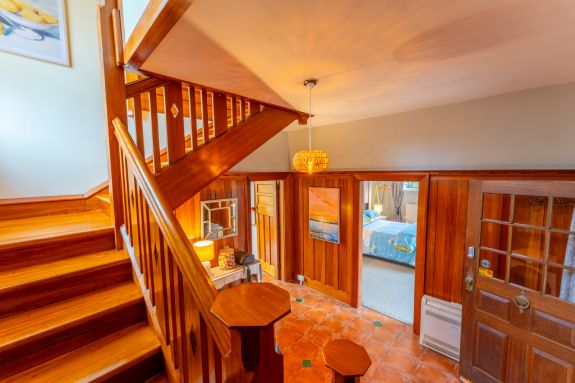 Staircase and hallway